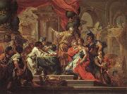 Sebastiano Conca Alexander the Great in the Temple at Jerusalem USA oil painting artist